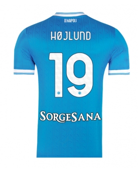Billige Fotballdrakt SSC Napoli Rasmus Hojlund #19 Replika Hjemmedrakt 2025-26 Kortermet Billige Fotballdrakt SSC Napoli Rasmus Hojlund #19 Replika Hjemmedrakt 2025-26 Kortermet
